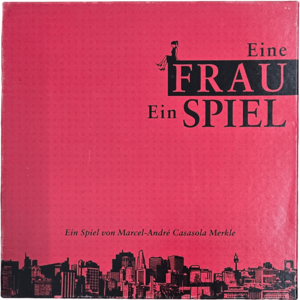 Eine Frau ein Spiel