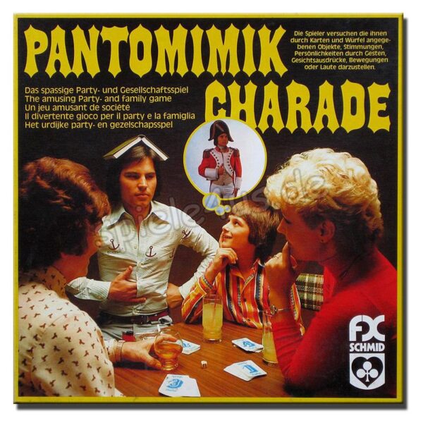 Pantomimik Charade Partyspiel