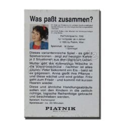 Was paßt zusammen