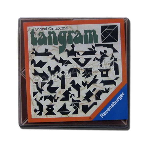 Tangram Chinapuzzle Edelholzspiel 1976