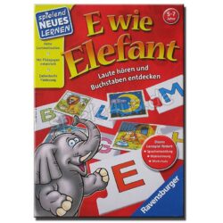 E wie Elefant spielend Neues lernen