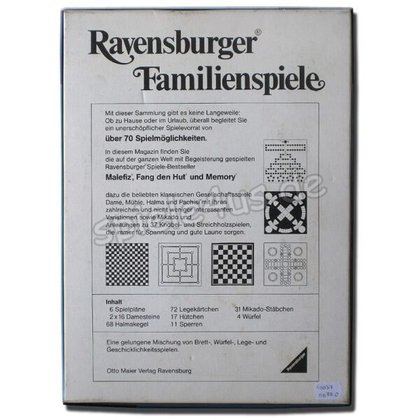 Ravensburger Familienspiele 1979