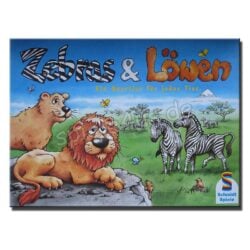 Zebras und Löwen