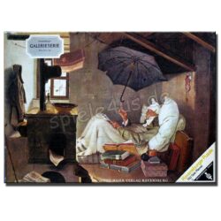 Spitzweg Der arme Poet Puzzle 750 Teile