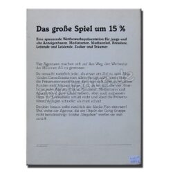 Das große Spiel um 15 % von 1979