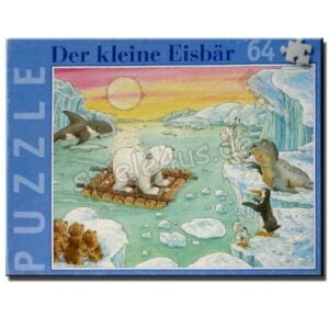 Der kleine Eisbär Floßfahrt 64 Teile Puzzle