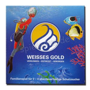 Weisses Gold Familienspiel für Schatzsucher