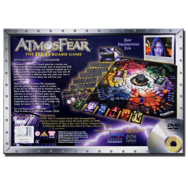 Atmosfear The Gatekeeper DVD boardgame