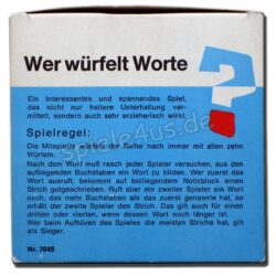 Wer würfelt Worte KFL 7045