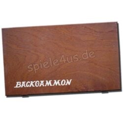 Backgammon im Holzkoffer von HB