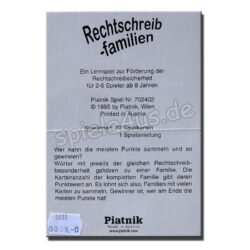 Rechtschreibfamilien