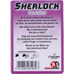 Sherlock: Das Labor