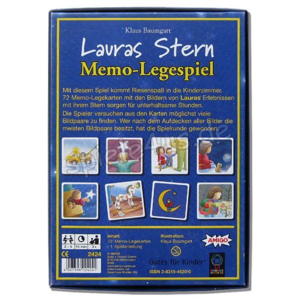 Lauras Stern Memo-Legespiel