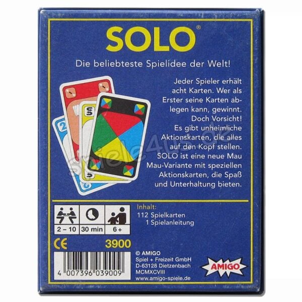 Solo Kartenspiel von 2008