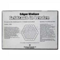 Detektivspiel Goldraub in London Edgar Wallace