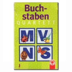 Buchstaben Quartett