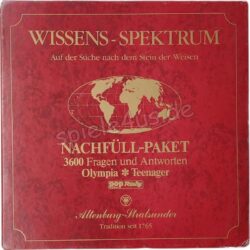 Wissens-Spektrum Kartensatz Nachfüll-Paket II