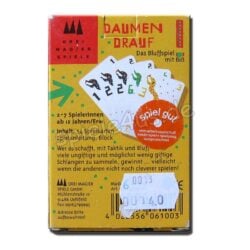 Daumen drauf Kartenspiel Bluffspiel