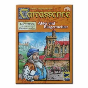 Carcassonne Abtei und Bürgermeister