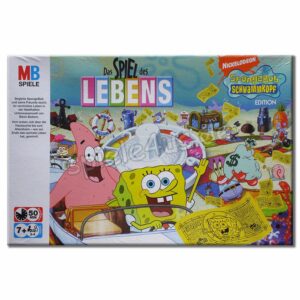 Spiel des Lebens Spongebob Schwammkopf