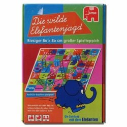 Die wilde Elefantenjagd mit Spielteppich