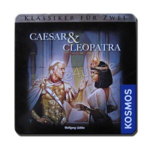 Cäsar und Cleopatra Metallbox