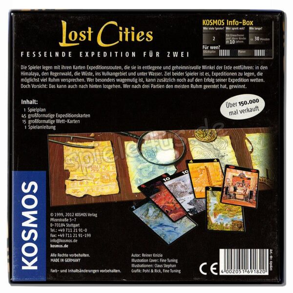 Lost Cities Klassiker für 2