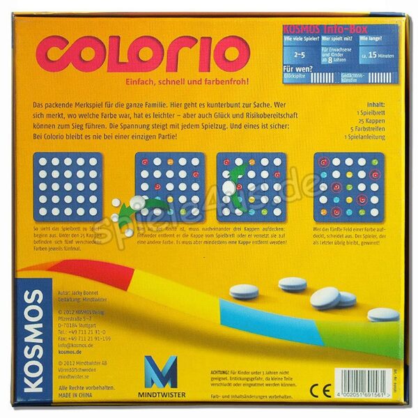 Colorio Einfach, schnell und farbenfroh