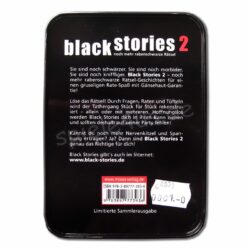 Black Stories 2 limitierte Sammlerausgabe Metallbox