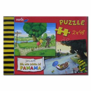 Janosch Panama 2 x 48 Teile Puzzle