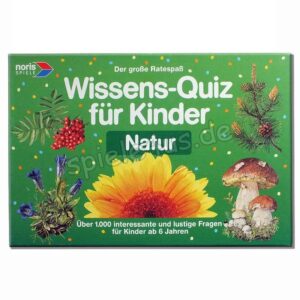 Wissens-Quiz für Kinder Natur