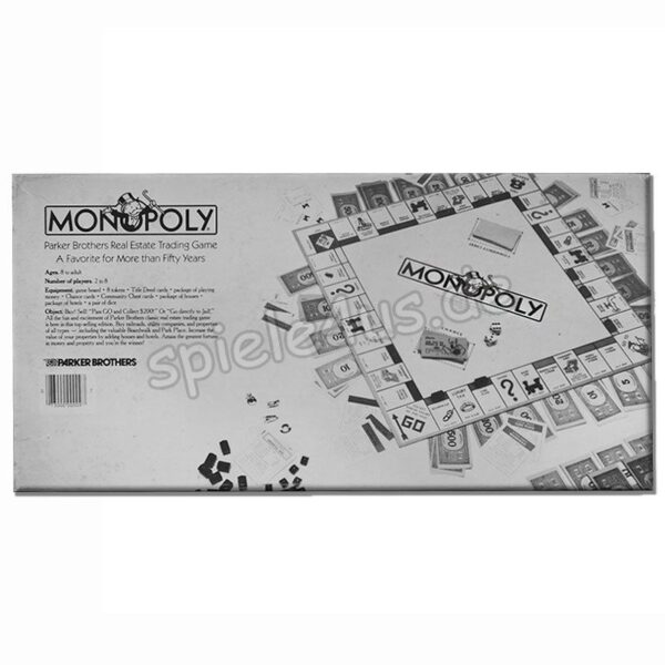 Monopoly gross Metallfiguren ENGLISCH