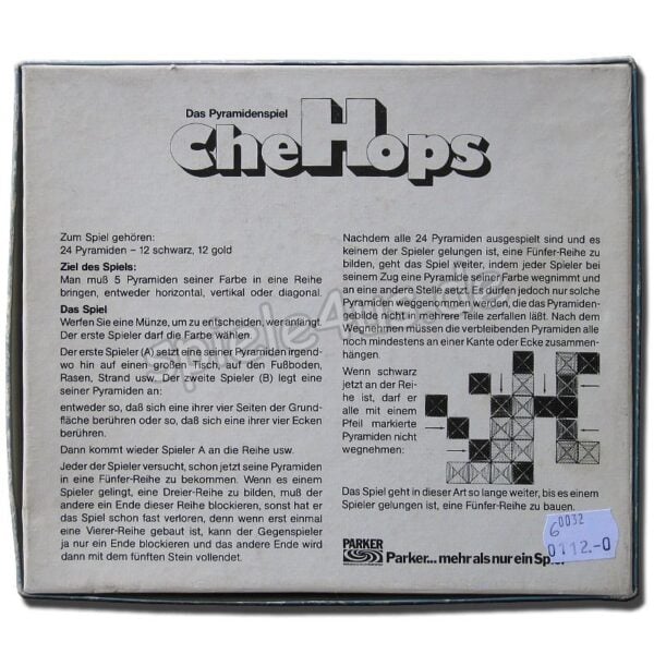 Das Pyramidenspiel CheHops 1979