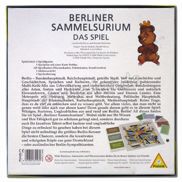 Berliner Sammelsurium Das Spiel