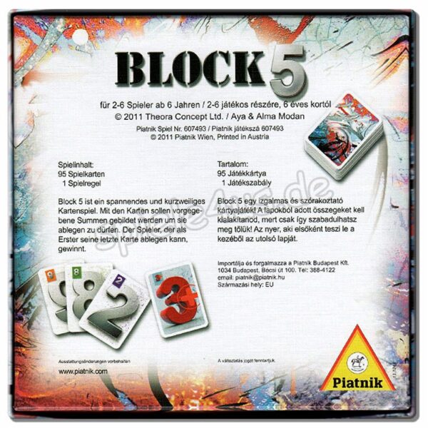Block 5 Kartenspiel