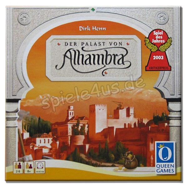 Der Palast von Alhambra Queen Games