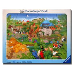 Im Tiergarten Rahmenpuzzle 45 Teile