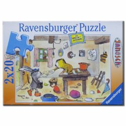 2 x 20 Teile Puzzle Post für den Tiger