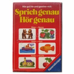 Sprich genau Hör genau