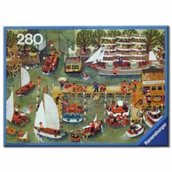 Yachthafen Ali Mitgutsch 280 Teile RV Puzzle