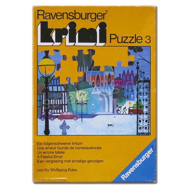Ravensburger Krimi Puzzle 3 Ein folgenschwerer Irrtum