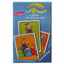 Teletubbies 4 Spiele mit Riesenkarten