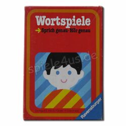 Wortspiele Sprich genau Hör genau 1978