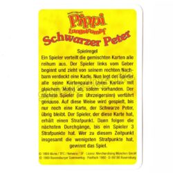 Pippi Langstrumpf Schwarzer Peter Kartenspiel