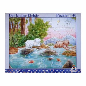 Rahmenpuzzle Der kleine Eisbär 40 Teile  (Schmidt Spiele)