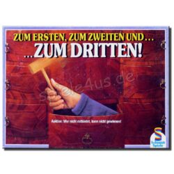 Zum Ersten, zum Zweiten und…zum Dritten