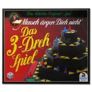 Das 3-Dreh Spiel Mensch ärgere dich nicht