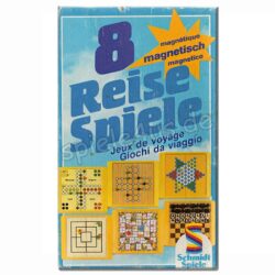 8 magnetische Reisespiele