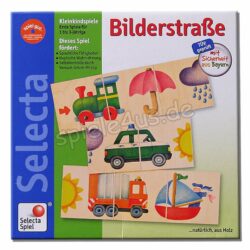 Selecta 3518 Bilderstraße Legespiel aus Holz