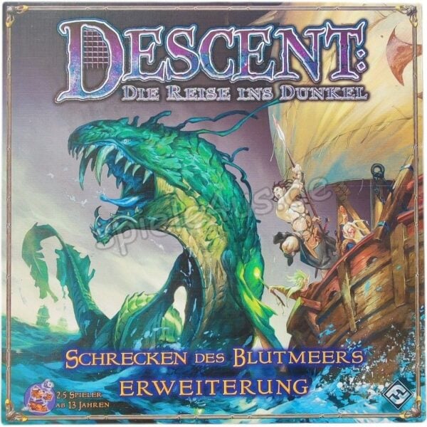 Descent Schrecken des Blutmeers Erw. 1. Edition